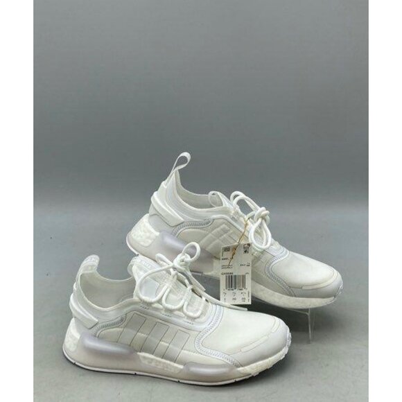 NWT Adidas  NMD V3 White Mesh Sneakers Sz 8 - Picture 2 of 7